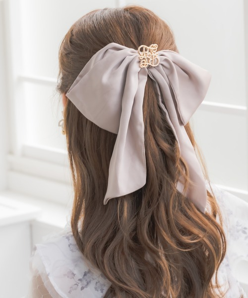 【新品未使用】　新品アレクリポンバレッタ　ベージュ ヘアクリップ 「ROSEMATIC」バレッタ : ZOZOTOWN Yahoo!店