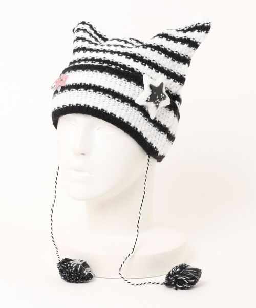 美品JIMMY CHOO グレー ニット帽 星型装飾 美品JIMMY CHOO グレー ニット帽 星型装飾 Jimmy Choo(ジミーチュウ