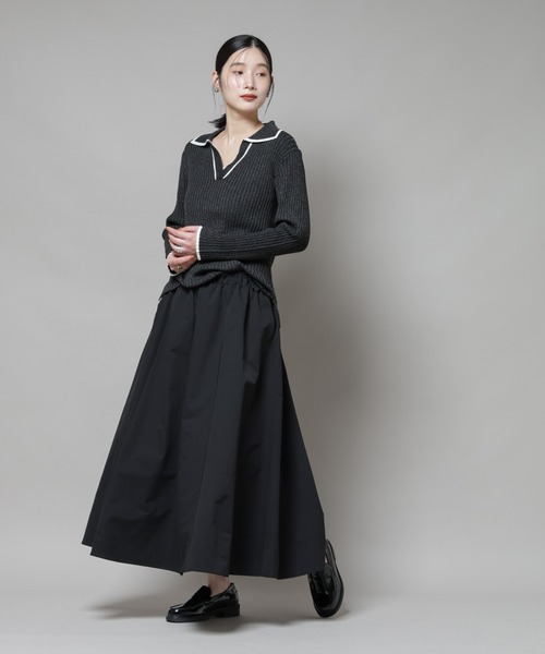 セール】【撥水加工】ギャザーボリュームスカート（スカート）｜NANO