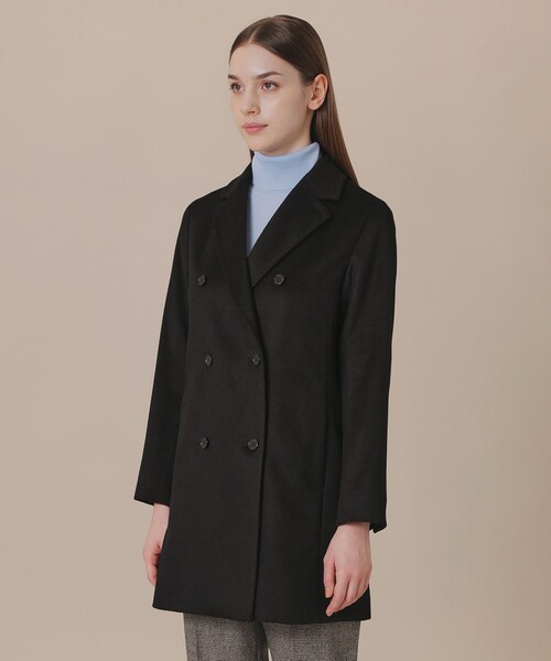 MACKINTOSH LONDON(マッキントッシュ ロンドン)の「【WEB・一部店舗限定】カシミヤビーバージャケット(テーラードジャケット・レディース・ブラック/ベージュ・38)」の6枚目の写真