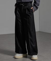 CIYOT（シヨウト）の「【CIYOT-シヨウト-】TRストレッチ センタープレス 2タック ワイドストレートスラックスパンツ（スラックス）」