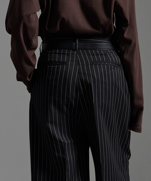 CIYOT（シヨウト）の「【CIYOT-シヨウト-】TRストレッチ センタープレス 2タック ワイドストレートスラックスパンツ（スラックス・メンズ・ブラック系/グレー系/グレー/ブラック/アイボリー・S/L/M）」の15枚目の写真