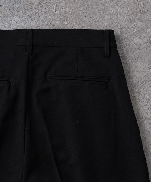 CIYOT(シヨウト)の「【CIYOT】TRストレッチ センタープレス 2タック ワイドストレートスラックスパンツ(スラックス・メンズ・ブラック系/グレー系/グレー/ブラック/アイボリー・S/L/M)」の14枚目の写真