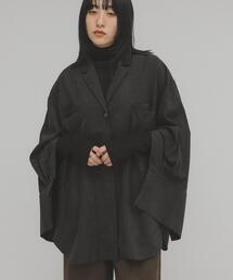 KBF | ピーチスキンBIGシャツ(シャツ/ブラウス)