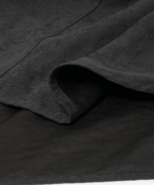 KBF(ケイビーエフ)の「ピーチスキンBIGシャツ(シャツ/ブラウス・レディース・チャコールグレー/アイボリー/グレー系その他・ONE)」の18枚目の写真