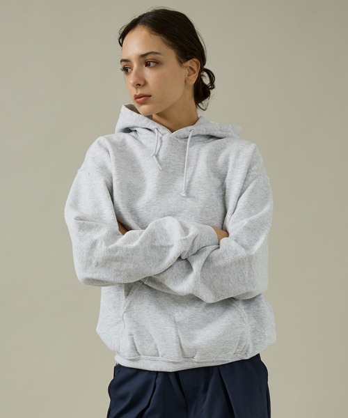 THRIFTY LOOK(スリフティールック)の「【THRIFTY LOOK /スリフティールック】JUMP SKULL PULL HOODIE/パーカー/裏起毛/ユーズド感/ユニセックス【WEB限定】(パーカー・メンズ・グレー/ホワイト/レッド/ブラック・XL/L/M/S)」の18枚目の写真