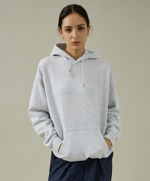 THRIFTY LOOK(スリフティールック)の「【THRIFTY LOOK /スリフティールック】JUMP SKULL PULL HOODIE/パーカー/裏起毛/ユーズド感/ユニセックス【WEB限定】(パーカー・メンズ・グレー/ホワイト/レッド/ブラック・XL/L/M/S)」の16枚目の写真
