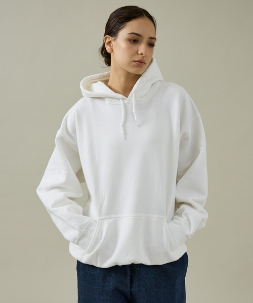 THRIFTY LOOK(スリフティールック)の「【THRIFTY LOOK /スリフティールック】JUMP SKULL PULL HOODIE/パーカー/裏起毛/ユーズド感/ユニセックス【WEB限定】(パーカー・メンズ・グレー/ホワイト/レッド/ブラック・XL/L/M/S)」の21枚目の写真