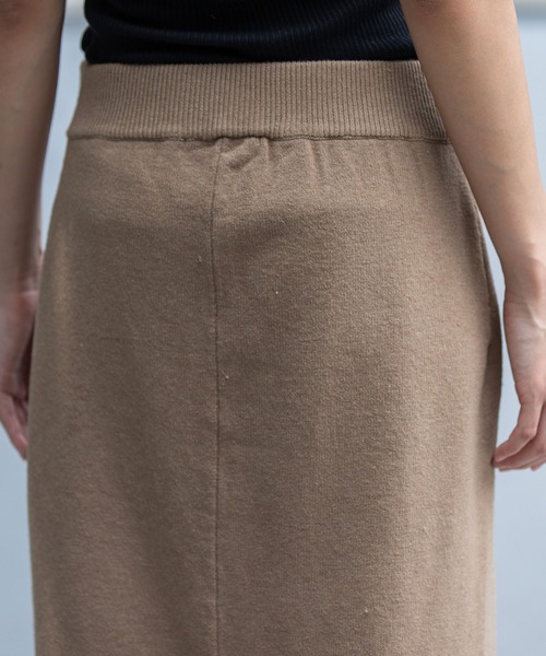 Munich（ミューニック）の「7GG天竺編みニットルーズパンツ（その他パンツ・レディース・チャコールグレー/ブラック/キャメル・FREE）」の14枚目の写真