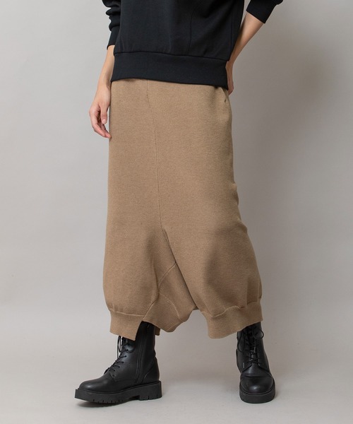 Munich（ミューニック）の「7GG天竺編みニットルーズパンツ（その他パンツ・レディース・チャコールグレー/ブラック/キャメル・FREE）」の20枚目の写真