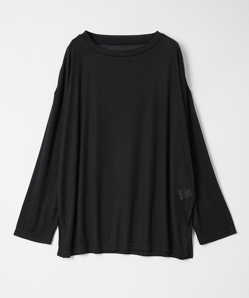 Muscat(マスカット)の「ロングスリーブ ルーズT(Tシャツ/カットソー・レディース・ブラウン/クリーム/ブラック/ブルー・F)」の5枚目の写真
