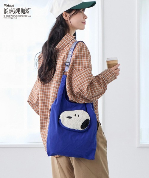 ROOTOTE(ルートート)の「ルートート / IP.ルーショッパー.ピーナッツ-0P(ショルダーバッグ・レディース・ブルー系その他/グレー系その他/ブラウン系その他/ブラック系その他・FREE)」の1枚目の写真