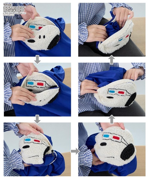 ROOTOTE(ルートート)の「ルートート / IP.ルーショッパー.ピーナッツ-0P(ショルダーバッグ・レディース・ブルー系その他/グレー系その他/ブラウン系その他/ブラック系その他・FREE)」の13枚目の写真