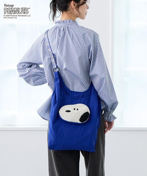 ROOTOTE(ルートート)の「ルートート / IP.ルーショッパー.ピーナッツ-0P(ショルダーバッグ・レディース・ブルー系その他/グレー系その他/ブラウン系その他/ブラック系その他・FREE)」の9枚目の写真