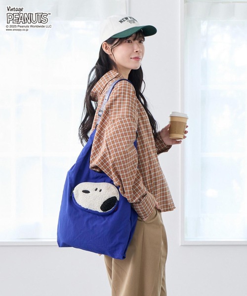 ROOTOTE(ルートート)の「ルートート / IP.ルーショッパー.ピーナッツ-0P(ショルダーバッグ・レディース・ブルー系その他/グレー系その他/ブラウン系その他/ブラック系その他・FREE)」の5枚目の写真