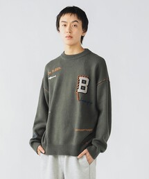 BEAMS HEART（ビームスハート）の「Bイニシャル レタード クルーネック ニット（ニット/セーター）」