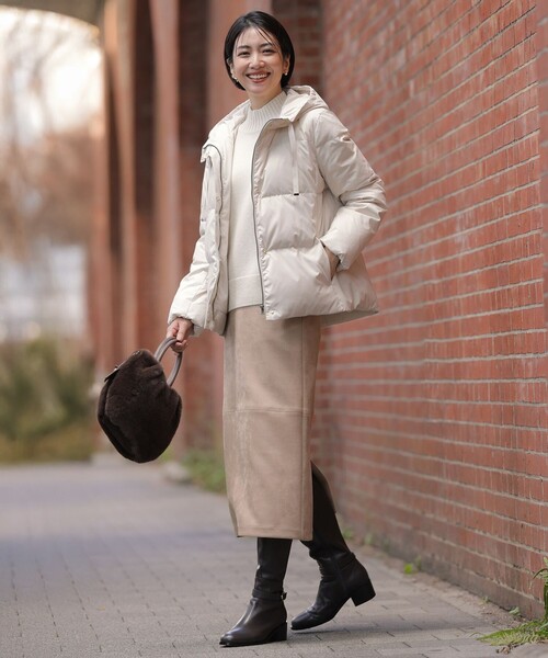 洗える】タフタダウン ショート丈 コート（ダウンジャケット/コート