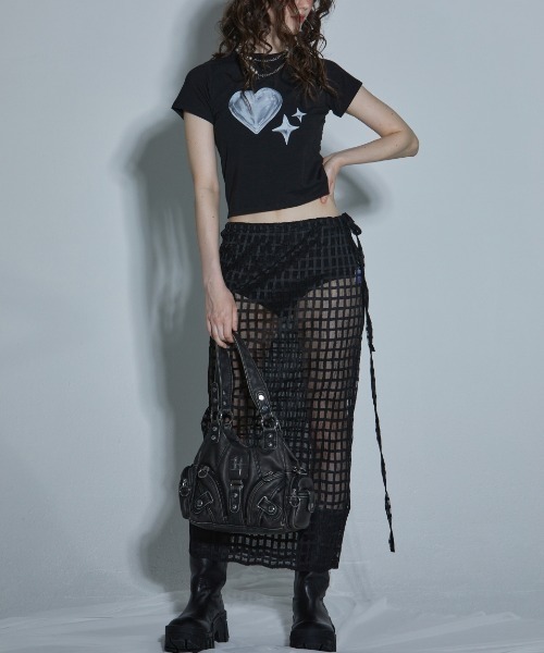 GATELESS(ゲートレス)の「【GATELESS】2WAY COATING SHOULDER BAG / 【ゲートレス】2ウェイコーティングショルダーバッグ(ショルダーバッグ・レディース・ブラック/ホワイト・ONE SIZE)」の13枚目の写真