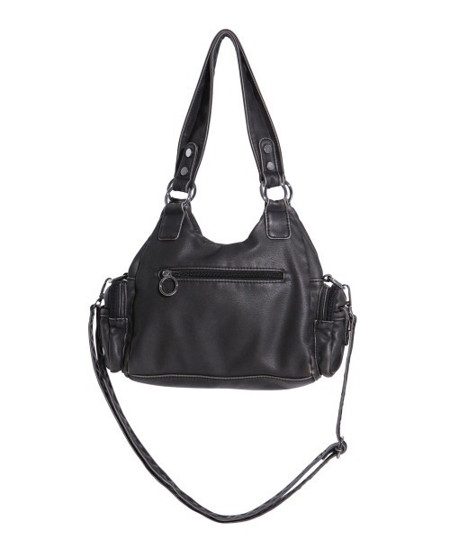 GATELESS(ゲートレス)の「【GATELESS】2WAY COATING SHOULDER BAG / 【ゲートレス】2ウェイコーティングショルダーバッグ(ショルダーバッグ・レディース・ブラック/ホワイト・ONE SIZE)」の11枚目の写真