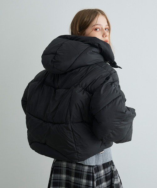 セール】クロップドパファージャケット / Short Puffer Jacket（ダウン