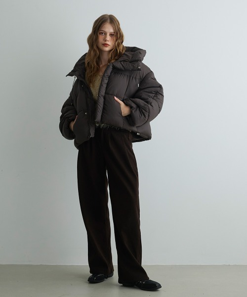 セール】クロップドパファージャケット / Short Puffer Jacket（ダウン