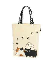 猫三兄弟 トートバッグ