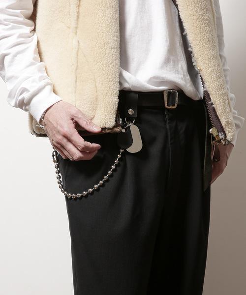 20/80（テゥエンティーエイティー）の「【20/80】トゥエンティーエイティー/KEY CHAIN WITH LEATHER（キーケース/キーアクセサリー・メンズ・シルバー・F）」の5枚目の写真