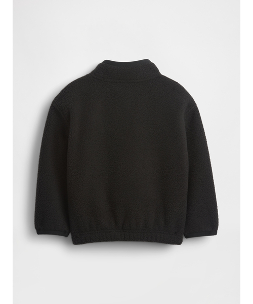 GAP（ギャップ）の「ボア ハーフジップ プルオーバー (幼児・ベビー)（スウェット・キッズ・ピンク/ブルー/グレー/ブラック・70cm/80ｃｍ/90cm/95cm/100cm/105cm/110cm）」の5枚目の写真