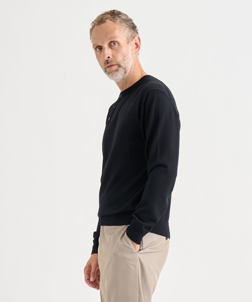IRENISA(イレニサ)の「【irenisa/イレニサ】別注WOOL CREW-NECK KNIT PULLOVER(ニット/セーター・メンズ・ダークグレー/グレー/ワインレッド/ブラック・4/3/2)」の22枚目の写真