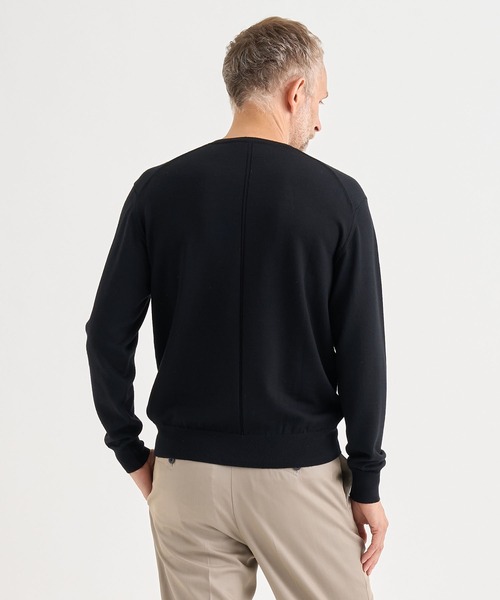 IRENISA(イレニサ)の「【irenisa/イレニサ】別注WOOL CREW-NECK KNIT PULLOVER(ニット/セーター・メンズ・ダークグレー/グレー/ワインレッド/ブラック・4/3/2)」の14枚目の写真