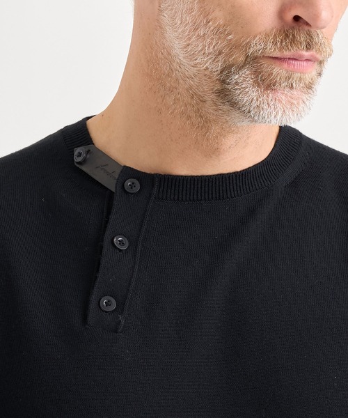 irenisa/イレニサ】別注WOOL CREW-NECK KNIT PULLOVER（ニット