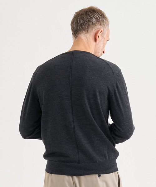 irenisa/イレニサ】別注WOOL CREW-NECK KNIT PULLOVER（ニット