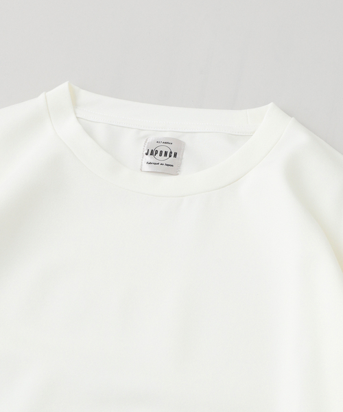 417 EDIFICE（フォーワンセブンエディフィス）の「JAPONCH / ポンチクルーネック（Tシャツ/カットソー・メンズ・ブラック/ブラック系その他/グレー/ホワイト/グリーン・SMALL/MEDIUM/LARGE/X-LARGE）」の6枚目の写真