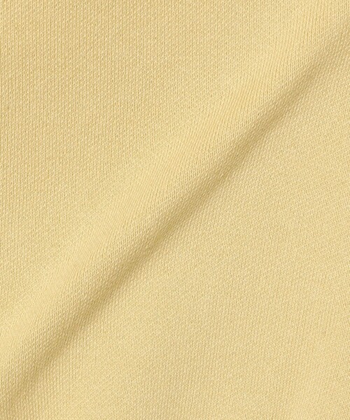 BEAMS HEART（ビームスハート）の「スウェット編み ニットポロシャツ（ポロシャツ・レディース・グレー/ホワイト系その他5/イエロー・FREE）」の6枚目の写真