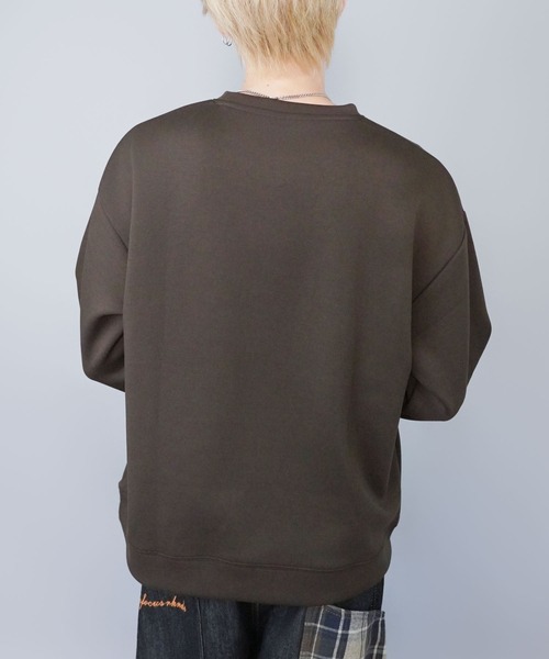 ひげおじさんスウェット/メキシコ/立体刺繍デザイン/さらもち素材