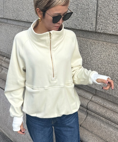 JENNE美バストライン裏起毛カットソー/ホワイト/S新品未使用ジェンヌ長袖 ジェンヌ JENNE 美バストライン裏起毛カットソー 新品 2025AW JENNE