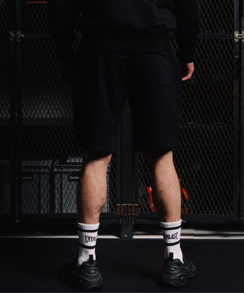 RVCA(ルーカ)の「RVCA メンズ RVCA×EVERLAST SHORTS ショートパンツ 【2025年秋冬モデル】/ルーカエバーラストコラボスウェットショーツ(SET UP・セットアップ対応可能・空港コーデ)(その他パンツ・メンズ・ホワイト系その他/ブラック/ヘザーグレー・SMALL/MEDIUM/X-LARGE/LARGE)」の9枚目の写真