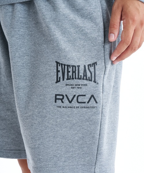 RVCA(ルーカ)の「RVCA メンズ RVCA×EVERLAST SHORTS ショートパンツ 【2025年秋冬モデル】/ルーカエバーラストコラボスウェットショーツ(SET UP・セットアップ対応可能・空港コーデ)(その他パンツ・メンズ・ホワイト系その他/ブラック/ヘザーグレー・SMALL/MEDIUM/X-LARGE/LARGE)」の22枚目の写真