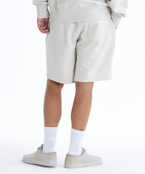 RVCA(ルーカ)の「RVCA メンズ RVCA×EVERLAST SHORTS ショートパンツ 【2025年秋冬モデル】/ルーカエバーラストコラボスウェットショーツ(SET UP・セットアップ対応可能・空港コーデ)(その他パンツ・メンズ・ホワイト系その他/ブラック/ヘザーグレー・SMALL/MEDIUM/X-LARGE/LARGE)」の6枚目の写真