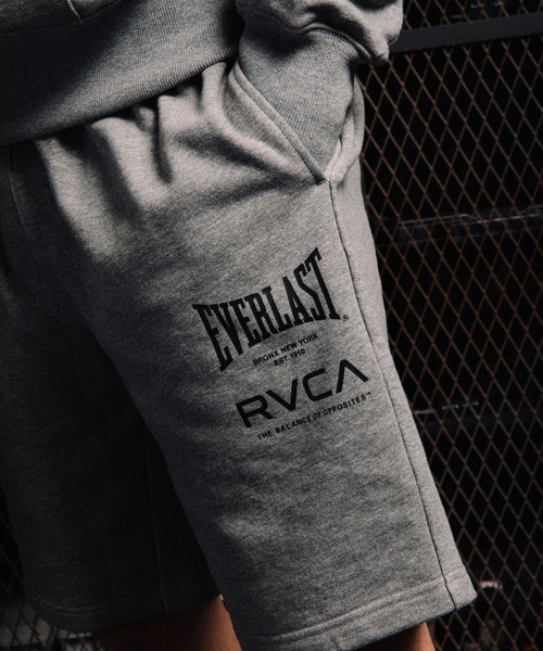 RVCA(ルーカ)の「RVCA メンズ RVCA×EVERLAST SHORTS ショートパンツ 【2025年秋冬モデル】/ルーカエバーラストコラボスウェットショーツ(SET UP・セットアップ対応可能・空港コーデ)(その他パンツ・メンズ・ホワイト系その他/ブラック/ヘザーグレー・SMALL/MEDIUM/X-LARGE/LARGE)」の17枚目の写真