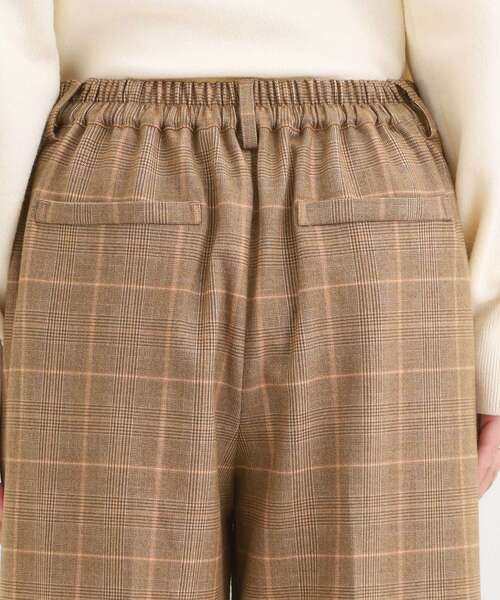 SHOO・LA・RUE（シューラルー）の「【洗濯機可/S-LL】きちんと見えする あったか裏起毛ガウチョパンツ（その他パンツ・レディース・ブラウン系2/チャコールグレー/モスグリーン・04/03/02/01）」の21枚目の写真