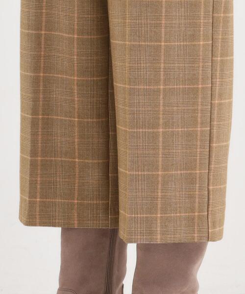 SHOO・LA・RUE（シューラルー）の「【洗濯機可/S-LL】きちんと見えする あったか裏起毛ガウチョパンツ（その他パンツ・レディース・ブラウン系2/チャコールグレー/モスグリーン・04/03/02/01）」の22枚目の写真