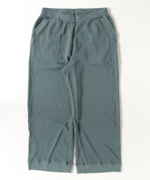 suzuki takayuki(スズキタカユキ)の「sweat pants / wide-straight(スウェットパンツ・レディース・ライトブルー/ベージュ/ネイビー・01/02)」の2枚目の写真