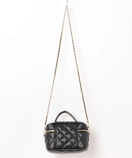 Remind me and forever(リマインドミーアンドフォーエバー)の「ルーシュ2WAYバニティ(ショルダーバッグ・レディース・ブラウン/アイボリー/ブラック/ネイビー・FREE)」の5枚目の写真