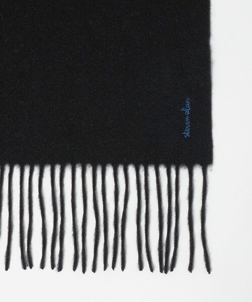 Steven Alan（スティーブンアラン）の「＜Steven Alan＞カシミヤ ストール（ストール/ショール・レディース・オフホワイト/ライトグレー/ブラック・FREE）」の7枚目の写真