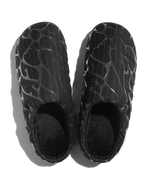 SUBU（スブ）の「SUBU/スブ DOTS FRANKEN スーツ生地 シルクプリント サンダル スリッポン（スリッポン・メンズ・ブラック/グレー/ネイビー・1/2/3）」の15枚目の写真