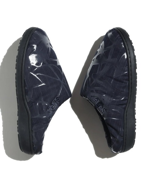 SUBU（スブ）の「SUBU/スブ DOTS FRANKEN スーツ生地 シルクプリント サンダル スリッポン（スリッポン・メンズ・ブラック/グレー/ネイビー・1/2/3）」の7枚目の写真