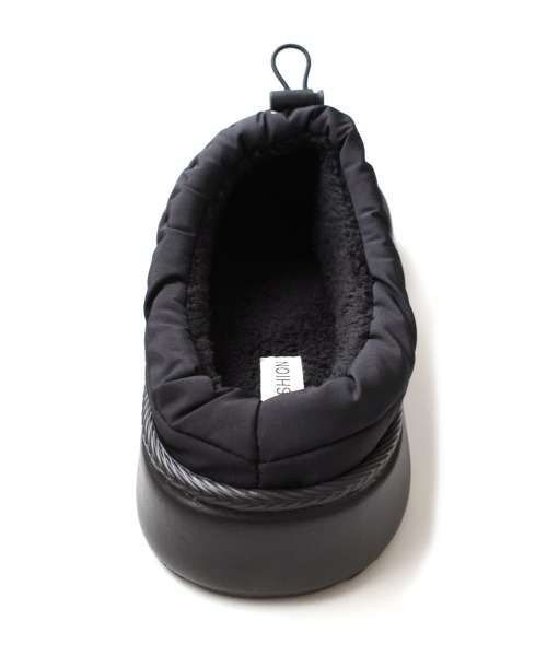 AmiAmi（アミアミ）の「【防寒・軽量】あったかモックシューズ 厚底ファースリッパ サボ/冬用サンダル/ペディンシューズ（その他シューズ・レディース・ピンク/ベージュ/アイボリー/ブラック・40-41/38-39/36-37）」の10枚目の写真