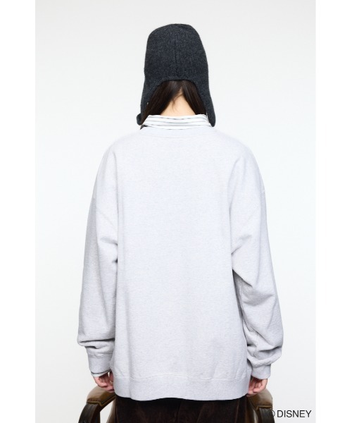 Disney SERIES CREATED by MUS（ディズニーシリーズクリエイテッドバイエムユーエス）の「MD LINE EMB プルオーバー / FANTASIA（スウェット・レディース・ライトピンク/ライトブルー/グレー×ホワイト・FREE）」の7枚目の写真