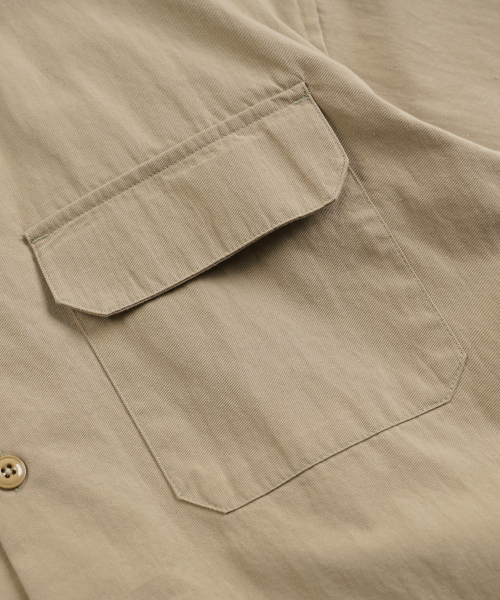 FRIZMWORKS（フリズムワークス）の「HALF WORK SHIRT JACKET _ BEIGE（シャツ/ブラウス・メンズ・その他・X-LARGE/SMALL/MEDIUM/LARGE）」の5枚目の写真